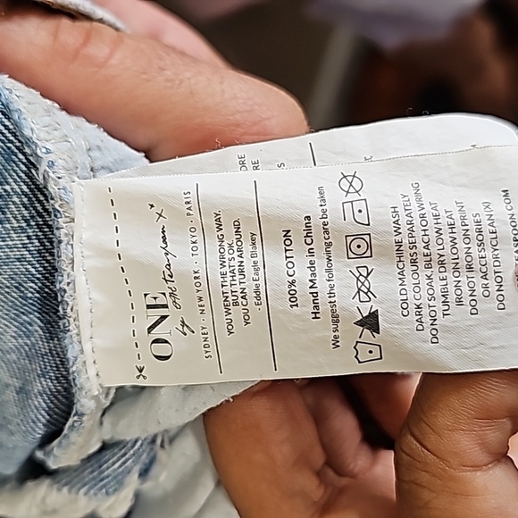 One By a one Teaspoon Ripped Jeans - Picture 7 of 9